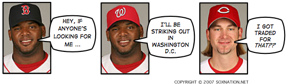 Red Sox trade Wily Mo to the Washington Nationals