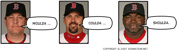“Tonight boiled down to two mistakes,” Boston Red Sox pitcher Schilling said. “I started the inning off in the eighth by striking out [New York Yankee Melky] Cabrera on a 3-and-2 split, a great one, and then I overthrow one to [Jason] Giambi, and overthrow one to Derek . . . I miss horribly in the most crucial situation of the game.”