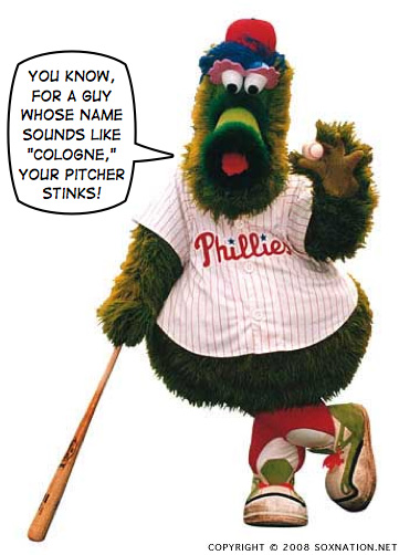 Phillies Phanatic Images. No phun in Philly