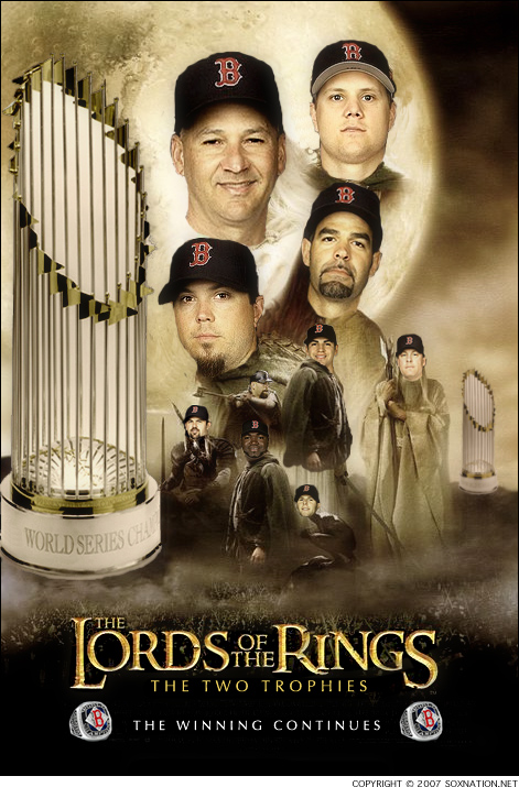 The Boston Red Sox are the 2007 World Champions