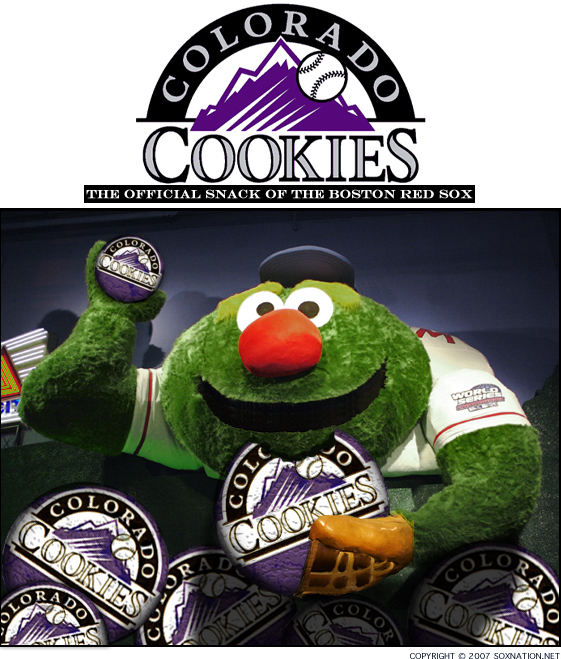 Wally the Green Monster eats Colorado’s cookies