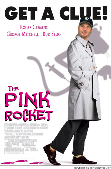 Roger Clemens, a.k.a. The Pink Panther