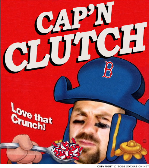 Jason Varitek is Cap’n Clutch