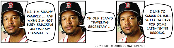 Manny Ramirez gets back to smacking the ball