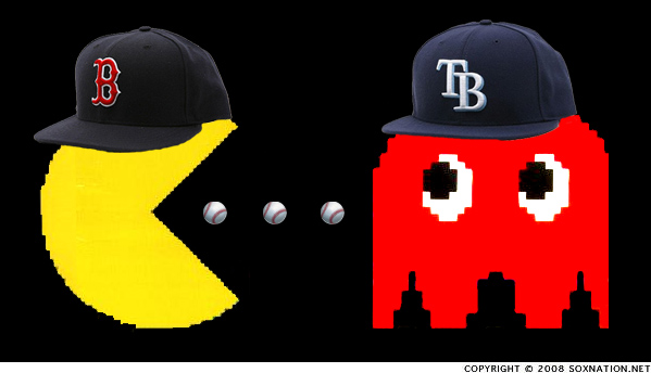 Red Sox are eating up the Tampa Bay Rays