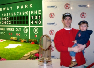 2004 Red Sox World Series trophy